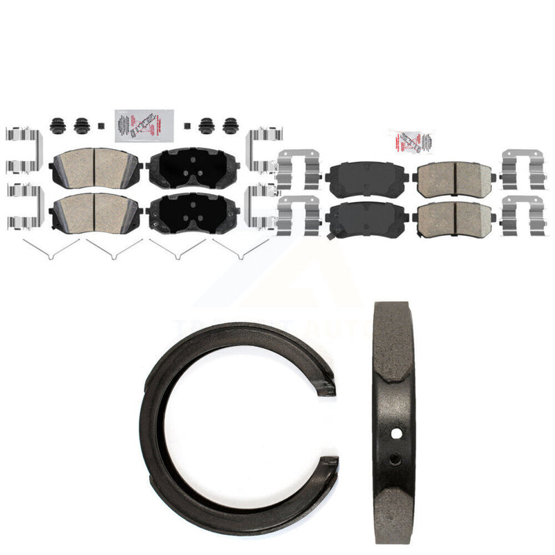 Transit Auto KNN-101434 Disc Brake Pad for 2015-2016 Hyundai Sonata - Front and Rear