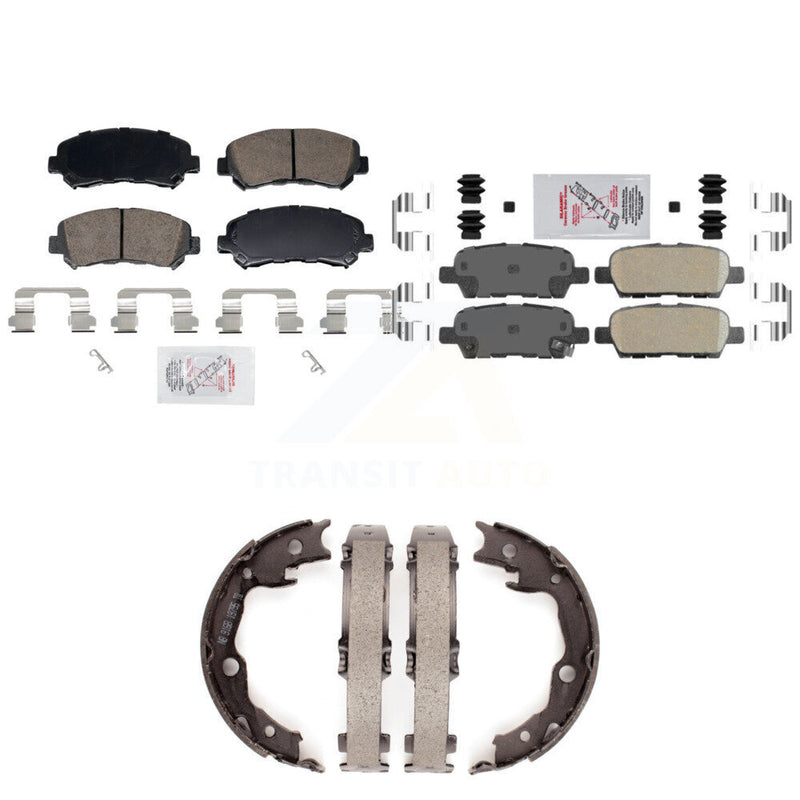 Transit Auto KNN-101442 Disc Brake Pad for 2007-2017 Nissan Juke, Nissan Rogue Select and More - Front and Rear