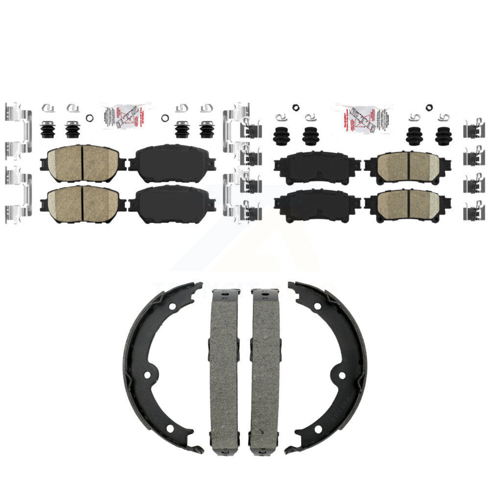Transit Auto KNN-101444 Disc Brake Pad for 2014 Lexus IS250 - Front and Rear