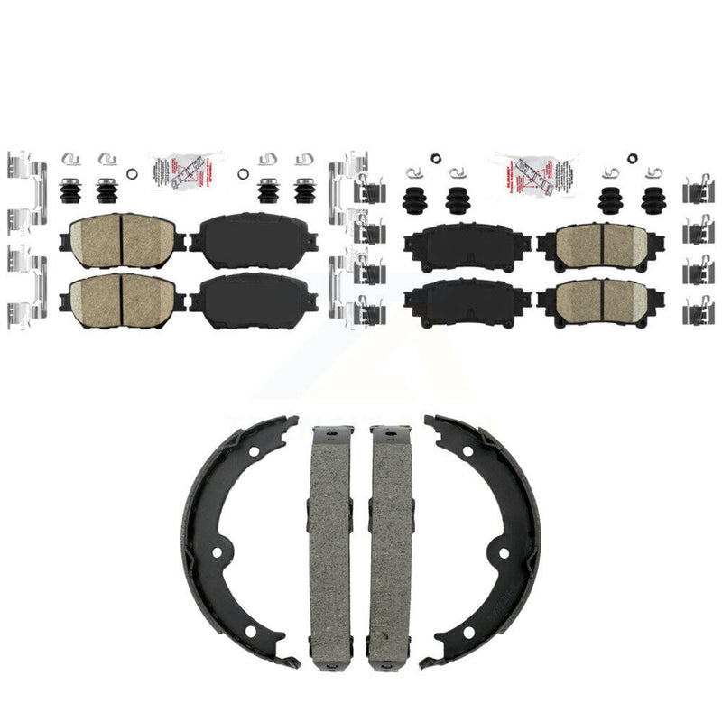 Transit Auto KNN-101444 Disc Brake Pad for 2014 Lexus IS250 - Front and Rear