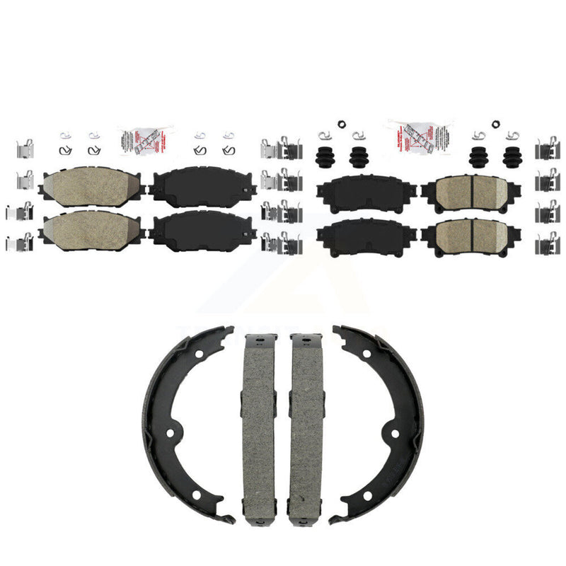 Transit Auto KNN-101445 Disc Brake Pad for 2014-2015 Lexus IS250 - Front and Rear