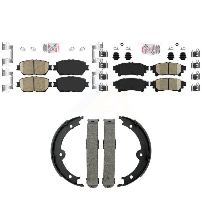 Transit Auto KNN-101446 Disc Brake Pad for 2014 Lexus IS250 - Front and Rear