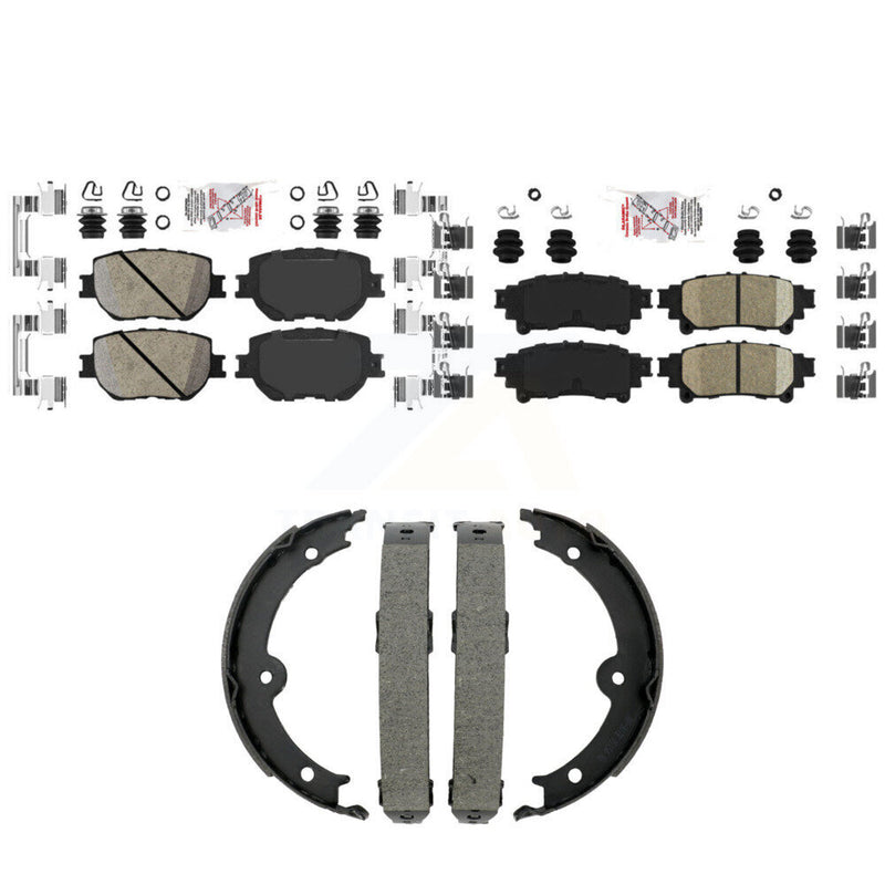 Transit Auto KNN-101447 Disc Brake Pad for 2014-2015 Lexus IS250 - Front and Rear