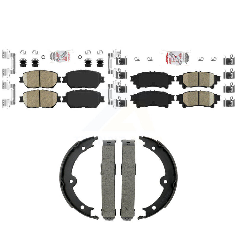 Transit Auto KNN-101448 Disc Brake Pad for 2014 Lexus IS250 - Front and Rear