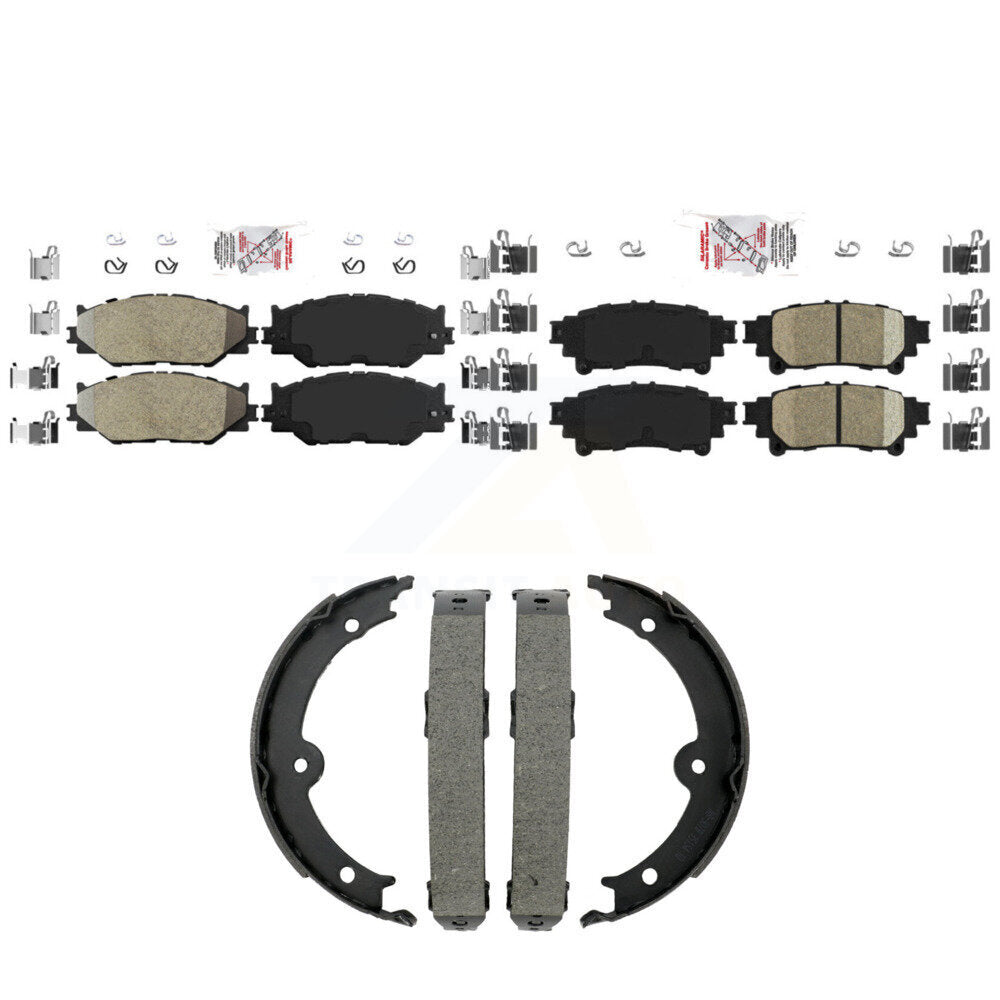 Transit Auto KNN-101449 Disc Brake Pad for 2014-2015 Lexus IS250 - Front and Rear