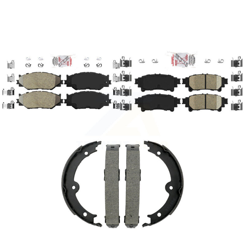 Transit Auto KNN-101449 Disc Brake Pad for 2014-2015 Lexus IS250 - Front and Rear