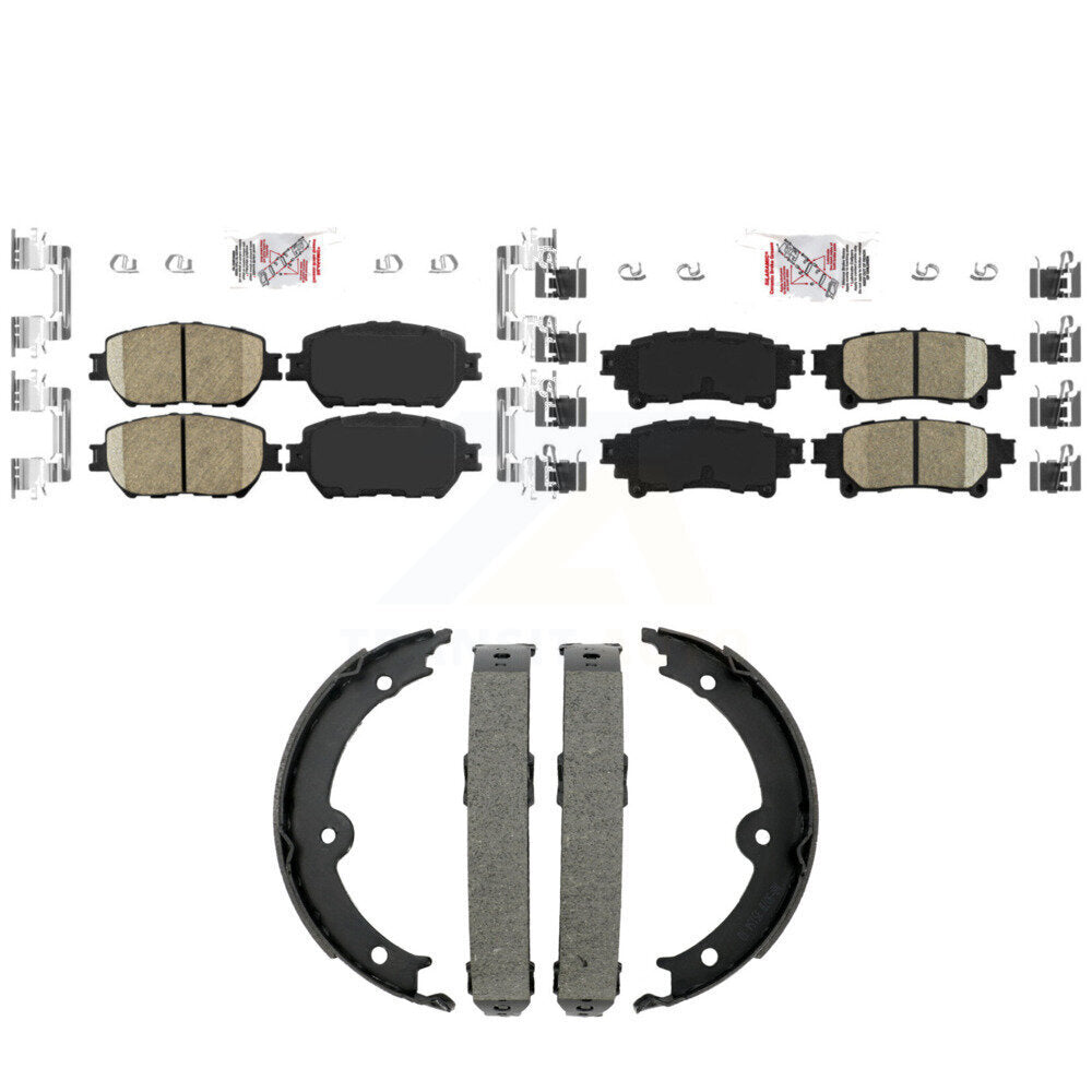 Transit Auto KNN-101450 Disc Brake Pad for 2014 Lexus IS250 - Front and Rear