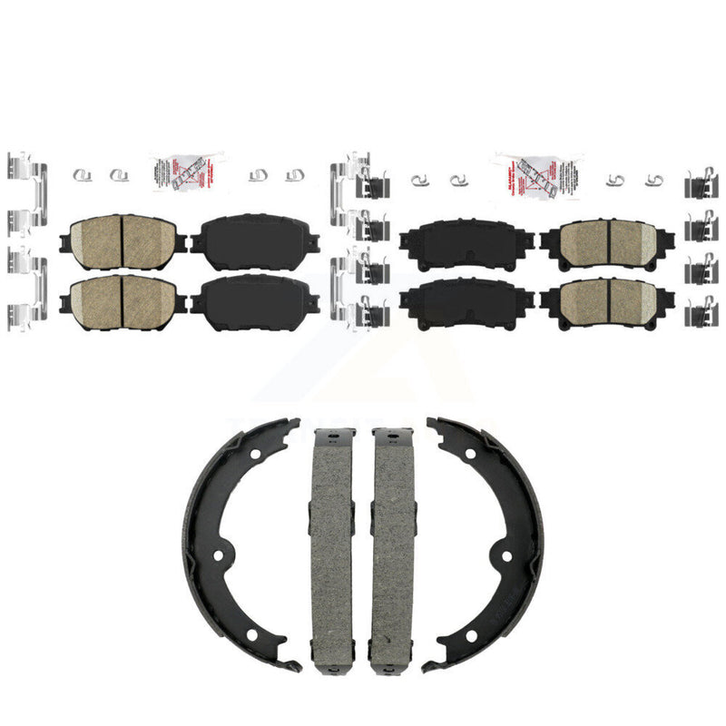 Transit Auto KNN-101450 Disc Brake Pad for 2014 Lexus IS250 - Front and Rear