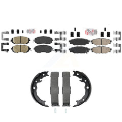 Transit Auto KNN-101454 Disc Brake Pad for 2012-2018 Subaru Crosstrek, Subaru Impreza and More - Front and Rear