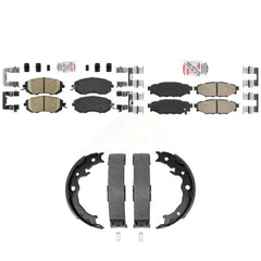 Transit Auto KNN-101456 Disc Brake Pad for 2012-2018 Subaru Crosstrek, Subaru Impreza and More - Front and Rear