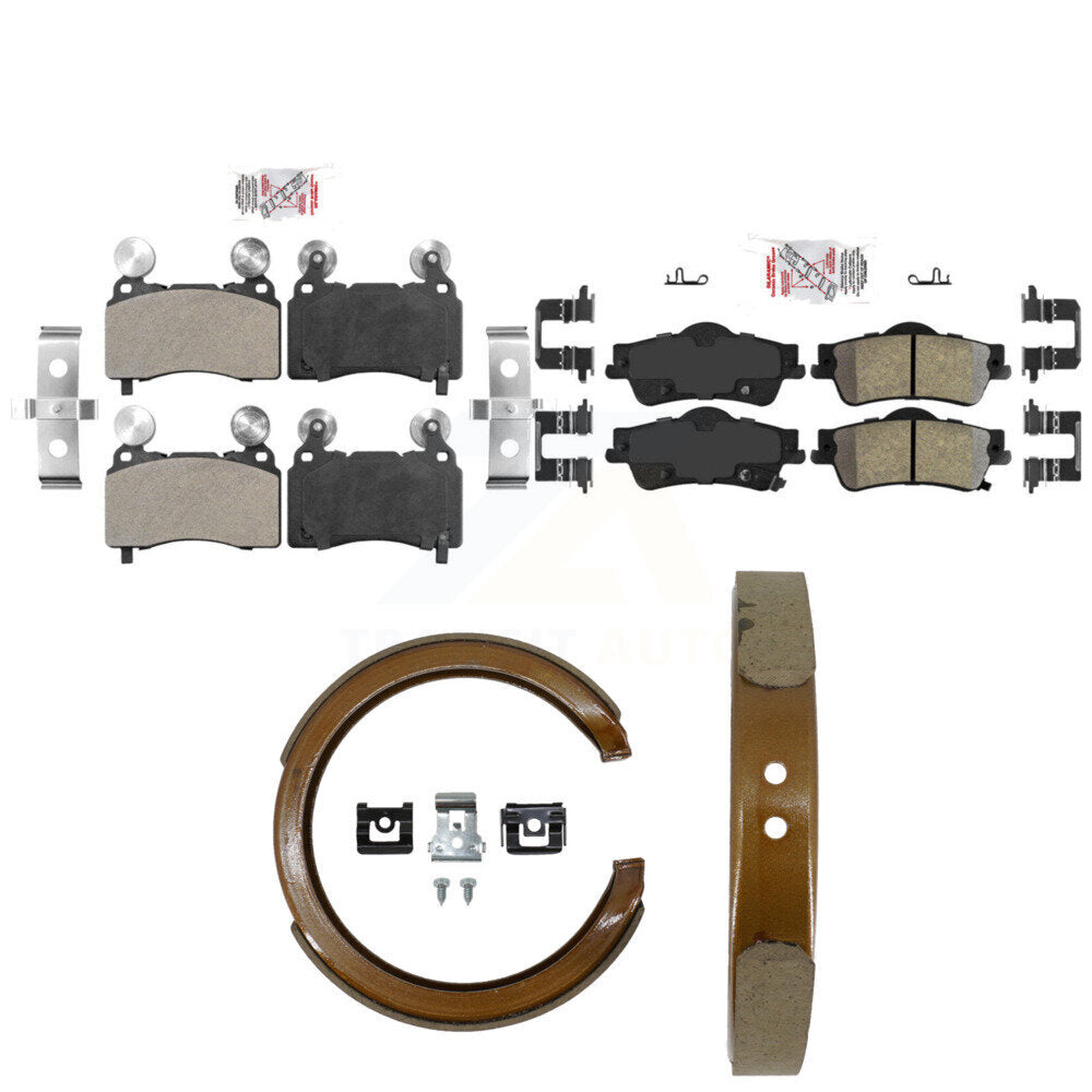 Transit Auto KNN-101458 Disc Brake Pad for 2014 Chevrolet SS - Front and Rear
