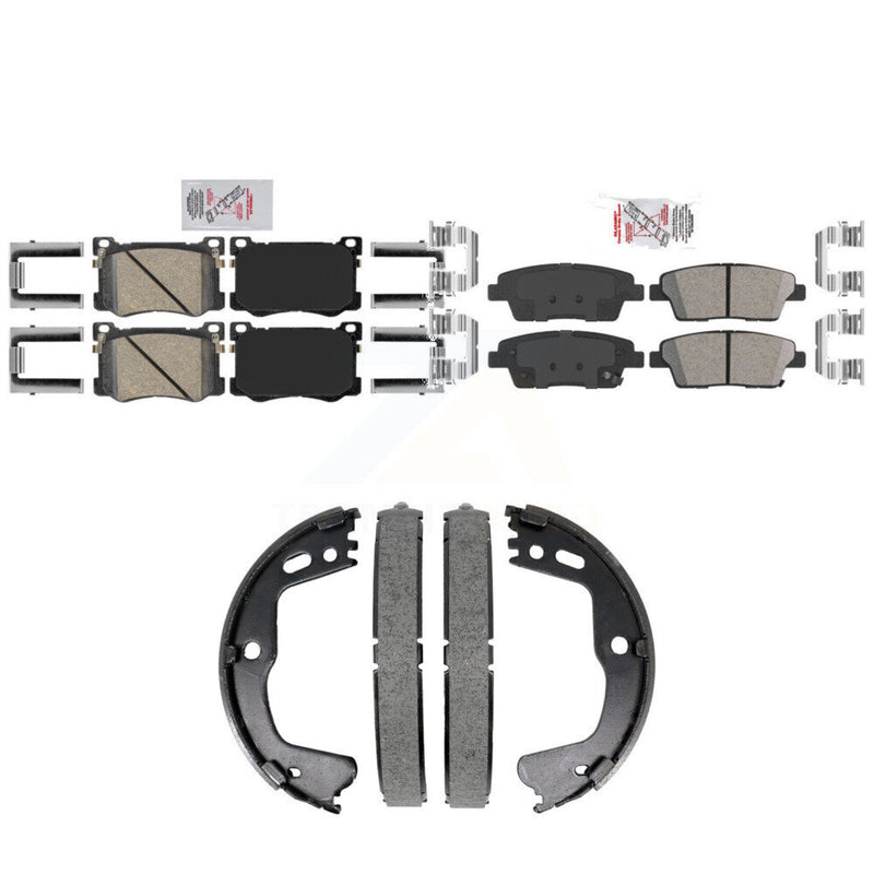 Transit Auto KNN-101459 Disc Brake Pad for 2015-2017 Genesis G80, Hyundai Genesis - Front and Rear