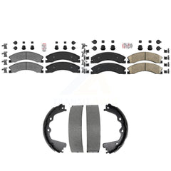 Transit Auto KNN-101465 Disc Brake Pad for 2011-2019 Chevrolet Suburban 3500 HD, Chevrolet Silverado 2500 HD and More - Front and Rear