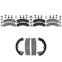 Transit Auto KNN-101468 Disc Brake Pad for 2011-2019 Chevrolet Suburban 3500 HD, Chevrolet Silverado 2500 HD and More - Front and Rear