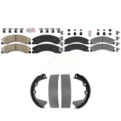 Transit Auto KNN-101469 Disc Brake Pad for 2011-2019 Chevrolet Suburban 3500 HD, Chevrolet Silverado 2500 HD and More - Front and Rear
