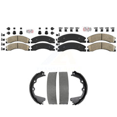 Transit Auto KNN-101470 Disc Brake Pad for 2011-2019 Chevrolet Suburban 3500 HD, Chevrolet Silverado 2500 HD and More - Front and Rear