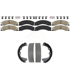 Transit Auto KNN-101472 Disc Brake Pad for 2011-2019 Chevrolet Suburban 3500 HD, Chevrolet Silverado 2500 HD and More - Front and Rear