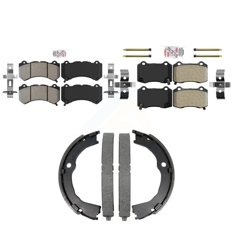 Transit Auto KNN-101474 Disc Brake Pad for 2009-2015 Cadillac CTS, Chevrolet Camaro - Front and Rear