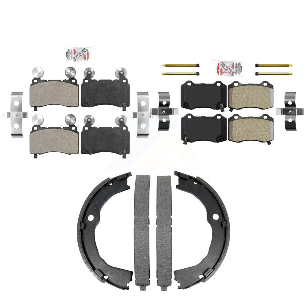 Transit Auto KNN-101475 Disc Brake Pad for 2010-2015 Chevrolet Camaro - Front and Rear