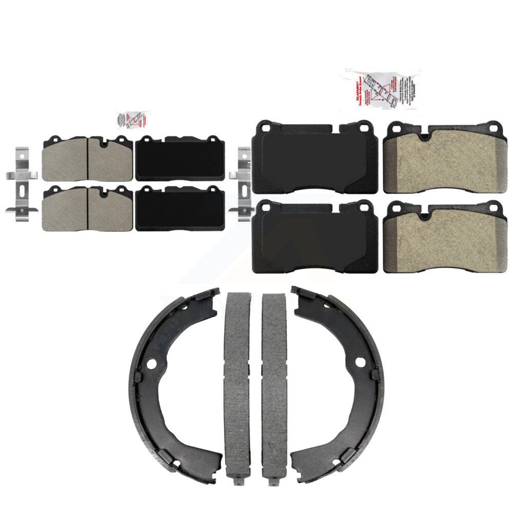 Transit Auto KNN-101477 Disc Brake Pad for 2014-2015 Chevrolet Camaro - Front and Rear