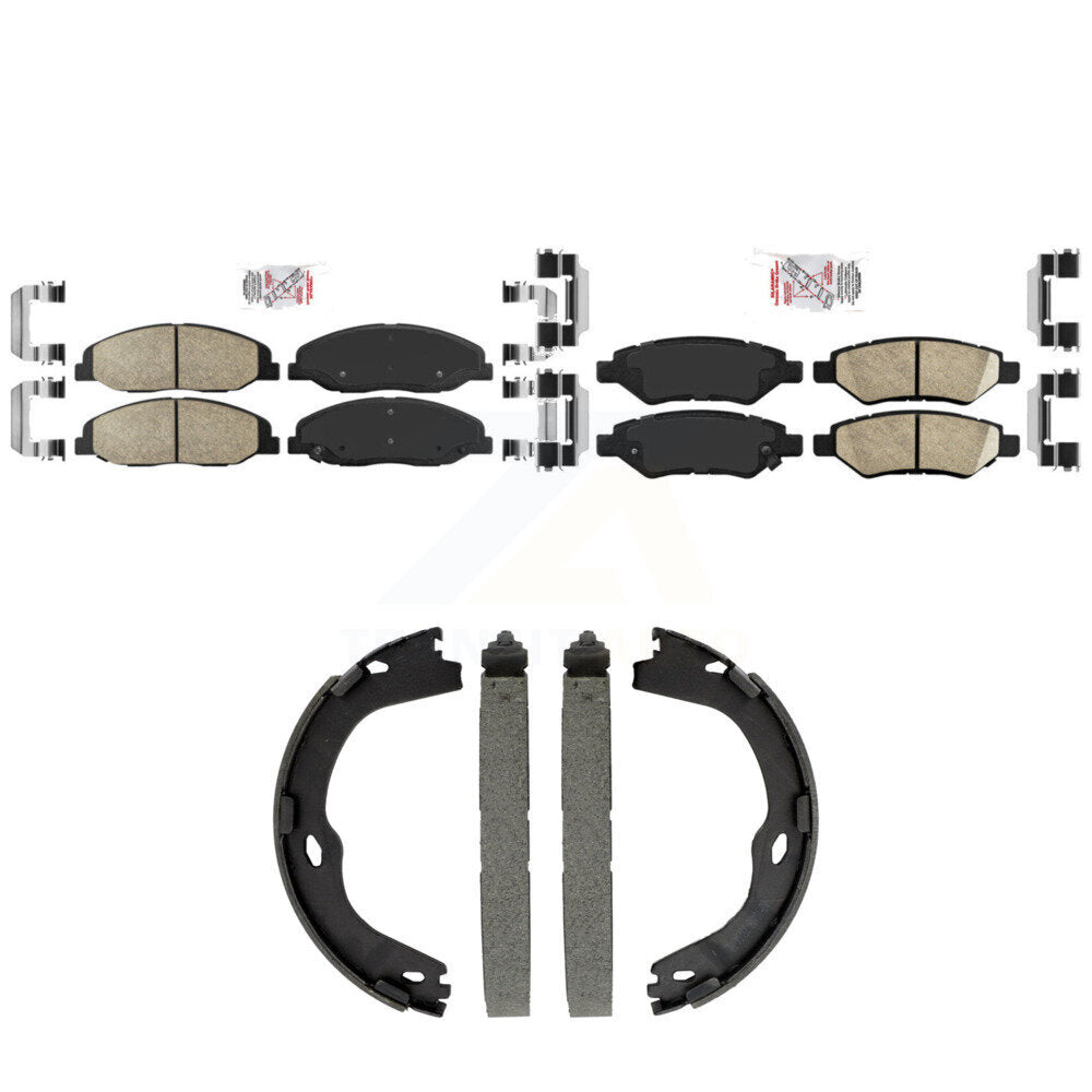 Transit Auto KNN-101478 Disc Brake Pad for 2014 Cadillac CTS - Front and Rear