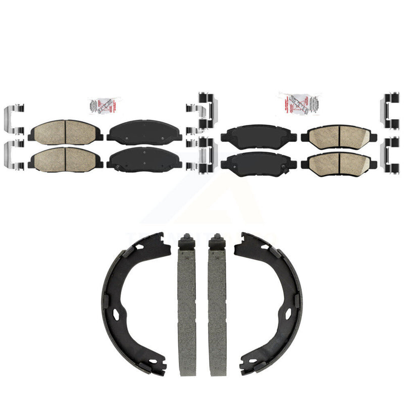 Transit Auto KNN-101478 Disc Brake Pad for 2014 Cadillac CTS - Front and Rear