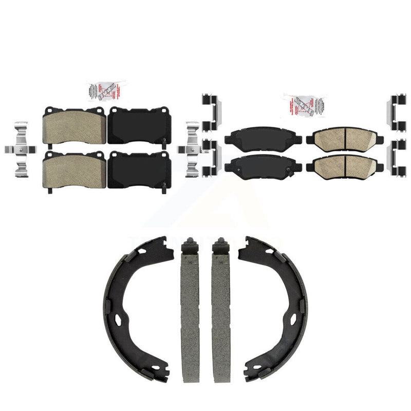Transit Auto KNN-101480 Disc Brake Pad for 2014 Cadillac CTS - Front and Rear