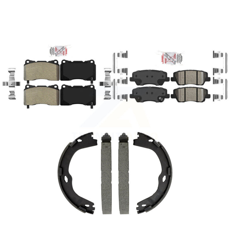 Transit Auto KNN-101483 Disc Brake Pad for 2013-2016 Cadillac CTS, Cadillac ATS - Front and Rear