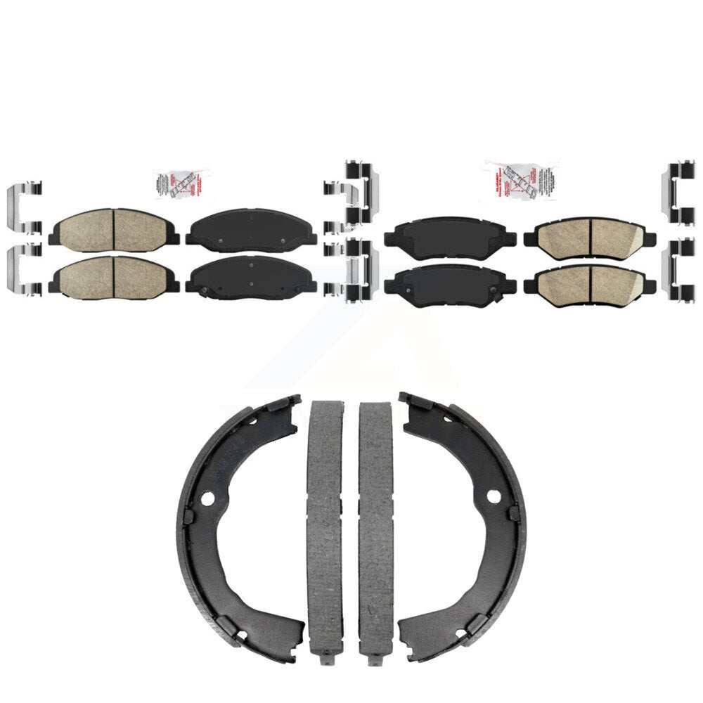 Transit Auto KNN-101486 Disc Brake Pad for 2008-2011 Cadillac CTS - Front and Rear