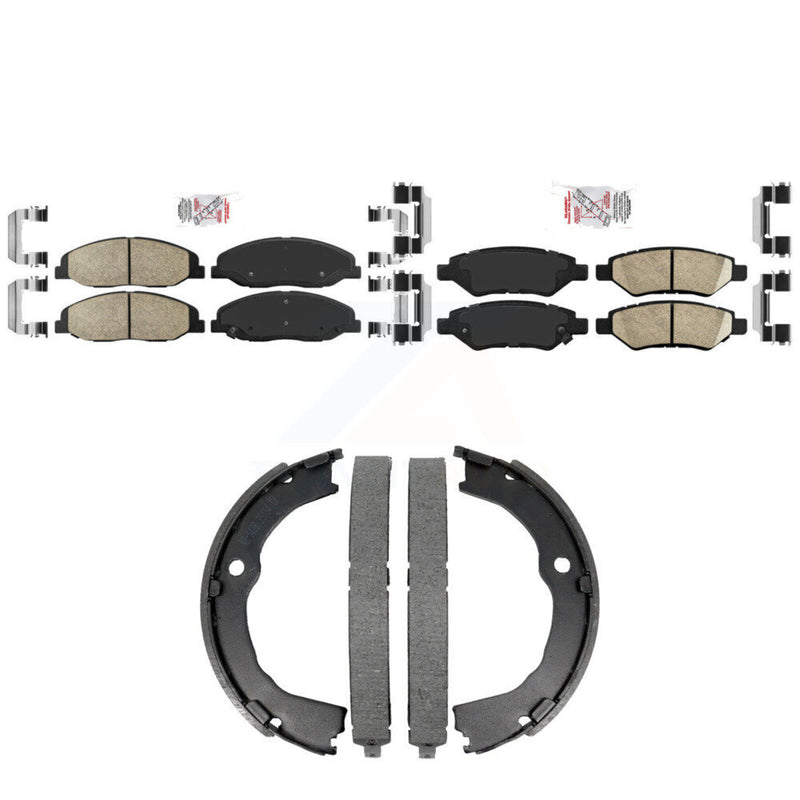 Transit Auto KNN-101486 Disc Brake Pad for 2008-2011 Cadillac CTS - Front and Rear