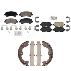 Transit Auto KNN-101488 Disc Brake Pad for 2009-2022 Nissan Maxima - Front and Rear