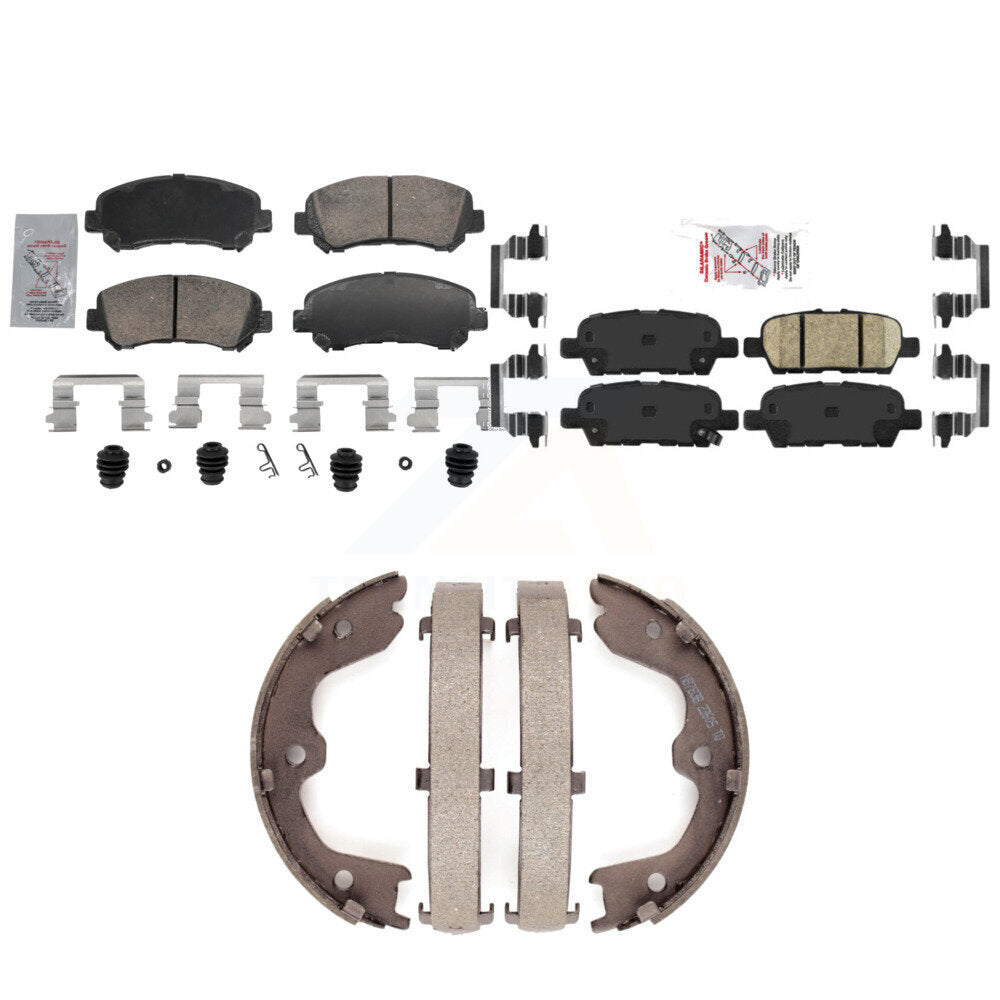 Transit Auto KNN-101489 Disc Brake Pad for 2009-2022 Nissan Maxima - Front and Rear