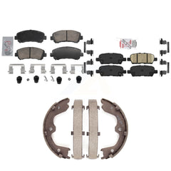 Transit Auto KNN-101489 Disc Brake Pad for 2009-2022 Nissan Maxima - Front and Rear
