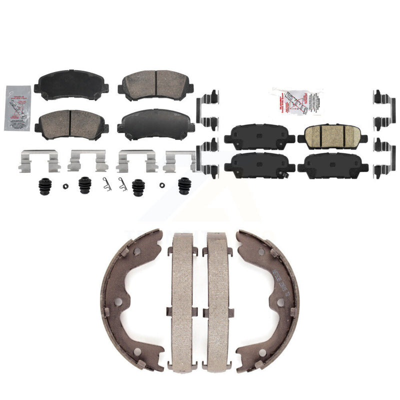 Transit Auto KNN-101489 Disc Brake Pad for 2009-2022 Nissan Maxima - Front and Rear