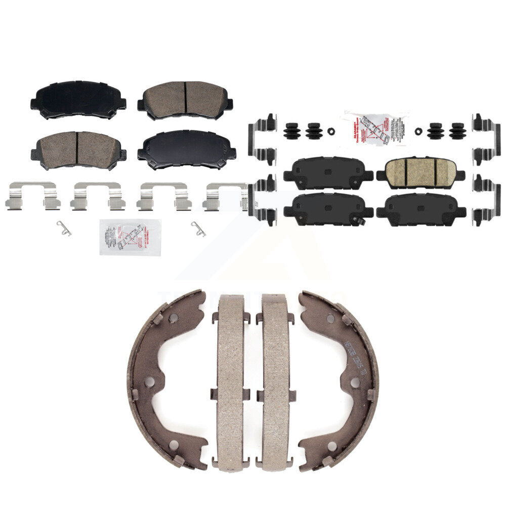 Transit Auto KNN-101490 Disc Brake Pad for 2009-2022 Nissan Maxima - Front and Rear