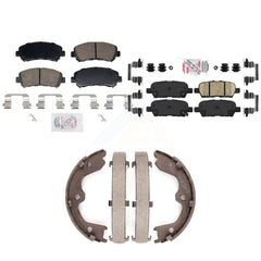 Transit Auto KNN-101490 Disc Brake Pad for 2009-2022 Nissan Maxima - Front and Rear