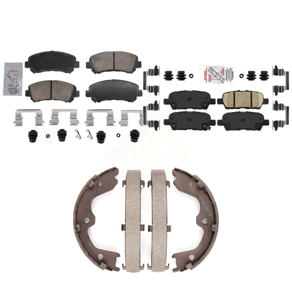 Transit Auto KNN-101491 Disc Brake Pad for 2009-2022 Nissan Maxima - Front and Rear