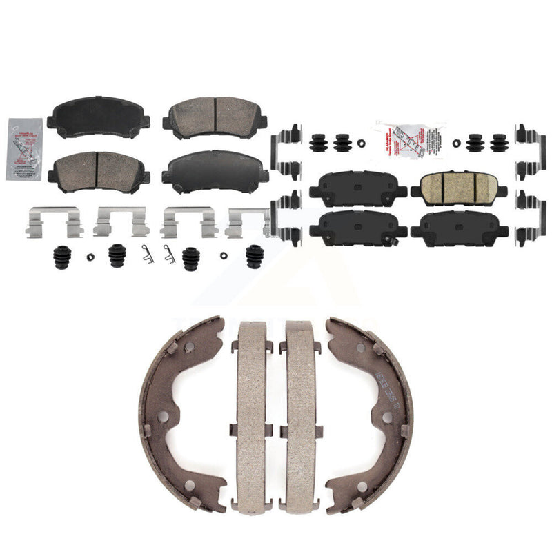 Transit Auto KNN-101491 Disc Brake Pad for 2009-2022 Nissan Maxima - Front and Rear