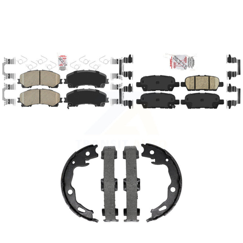 Transit Auto KNN-101493 Disc Brake Pad for 2014-2019 Nissan Rogue - Front and Rear