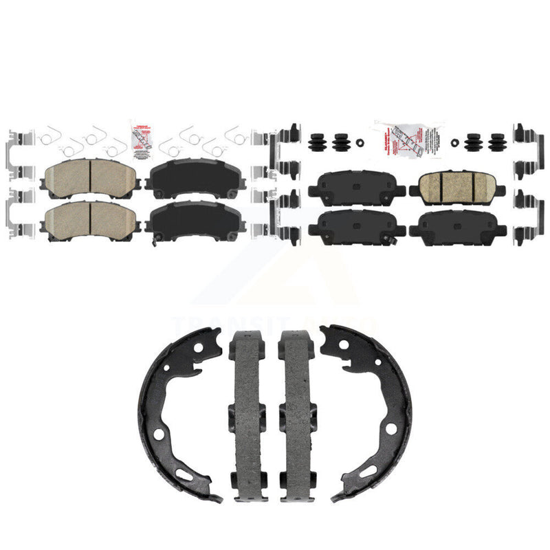 Transit Auto KNN-101497 Disc Brake Pad for 2014-2019 Nissan Rogue - Front and Rear
