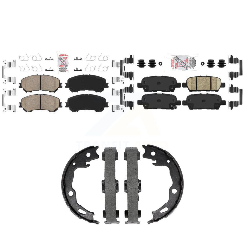 Transit Auto KNN-101499 Disc Brake Pad for 2014-2023 Nissan Qashqai, Nissan Rogue Sport, Nissan Rogue - Front and Rear