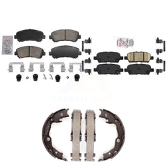 Transit Auto KNN-101501 Disc Brake Pad for 2007-2017 Nissan Juke, Nissan Rogue Select and More - Front and Rear