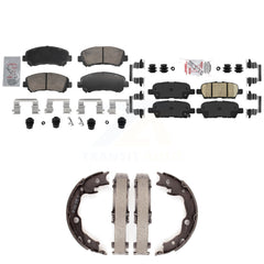 Transit Auto KNN-101503 Disc Brake Pad for 2007-2017 Nissan Juke, Nissan Rogue Select and More - Front and Rear