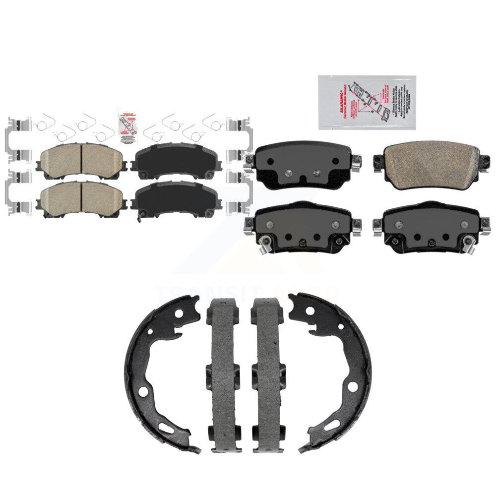 Transit Auto KNN-101505 Disc Brake Pad for 2019 Nissan Rogue - Front and Rear