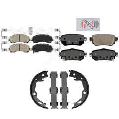 Transit Auto KNN-101505 Disc Brake Pad for 2019 Nissan Rogue - Front and Rear