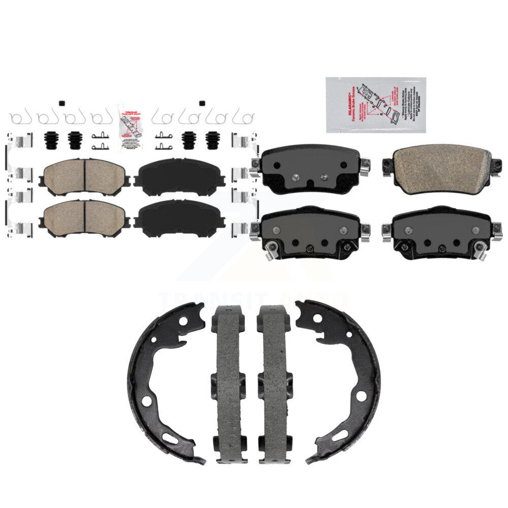 Transit Auto KNN-101506 Disc Brake Pad for 2019-2023 Nissan Qashqai, Nissan Rogue Sport - Front and Rear