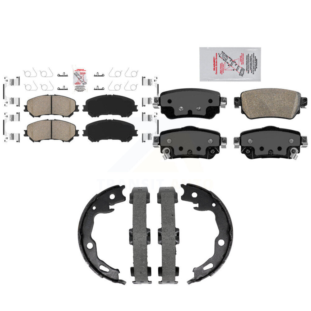 Transit Auto KNN-101507 Disc Brake Pad for 2019-2023 Nissan Qashqai, Nissan Rogue Sport - Front and Rear