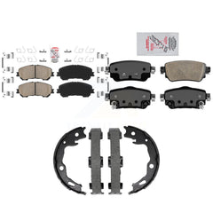 Transit Auto KNN-101507 Disc Brake Pad for 2019-2023 Nissan Qashqai, Nissan Rogue Sport - Front and Rear