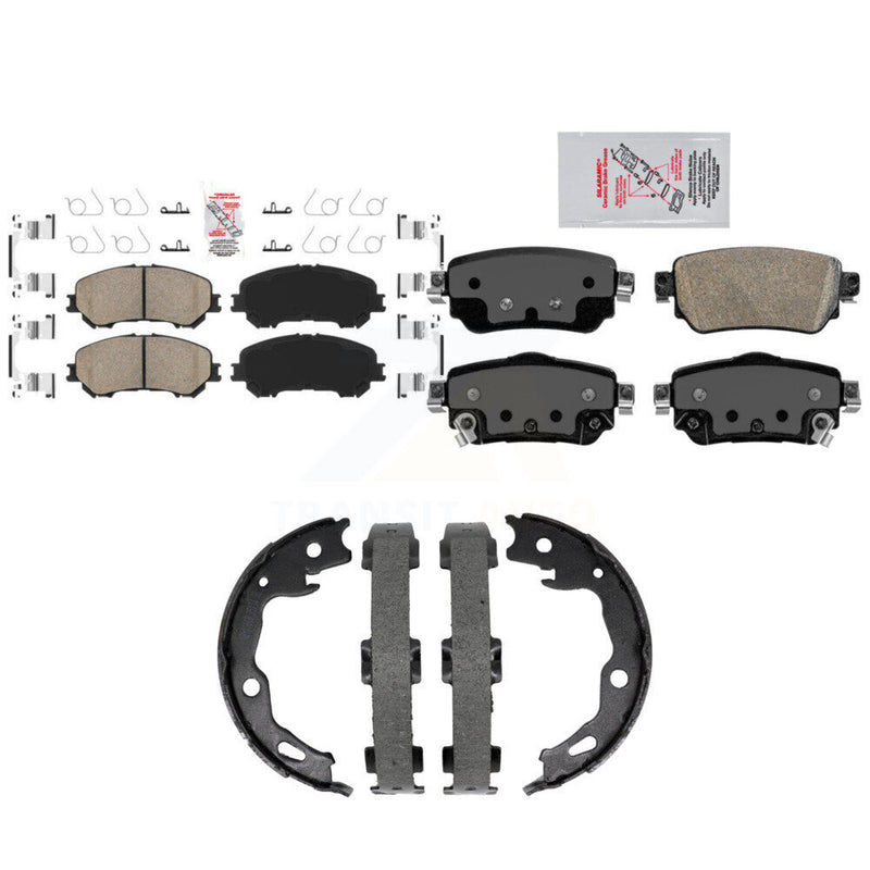 Transit Auto KNN-101507 Disc Brake Pad for 2019-2023 Nissan Qashqai, Nissan Rogue Sport - Front and Rear