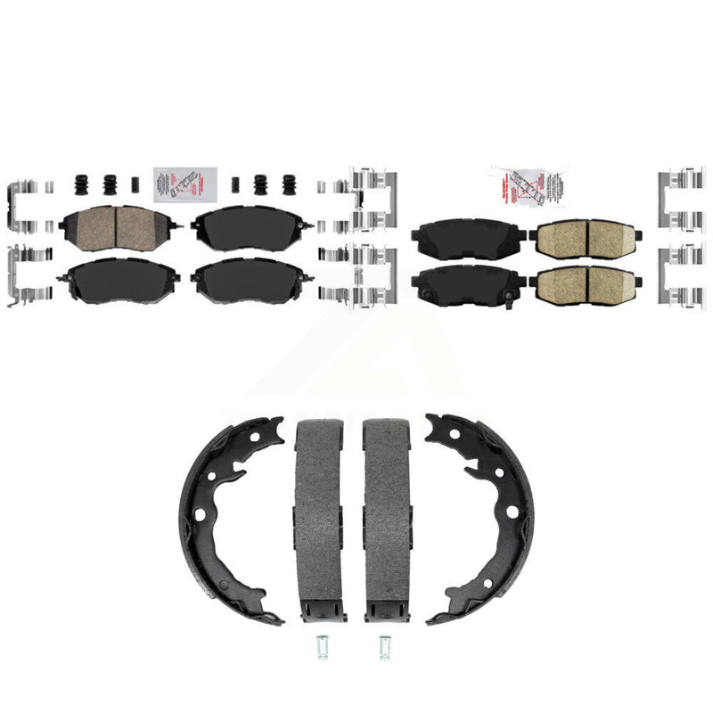 Transit Auto KNN-101509 Disc Brake Pad for 2014-2018 Subaru Forester - Front and Rear